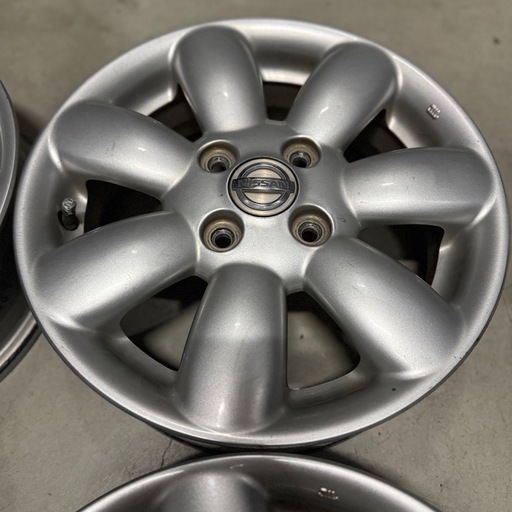 日産 モコ 純正ホイール 14インチ 4.5J 4穴 PCD100