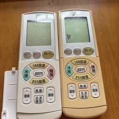 ダイキン　エアコンのリモコンの画像