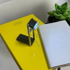 【最終値下げ】新品　読書　便利　スリム　ブラックLEDライト　スタンドライト　角度調整可能　非常時にの画像
