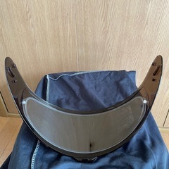 ★SHOEI X-15 Z-8用 CWR-F2 互換品 ブルーミラーシールド 社外品＋ピンロックシート ★ほぼ未使用の画像