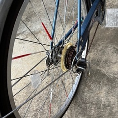 自転車　６段変速　　27インチの画像