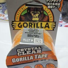 💗新品未使用💗ゴリラテープ クリスタルクリア  強力多用途補修テープ　８．２ｍの画像