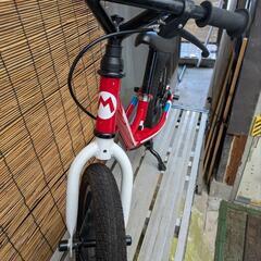 マリオカート　子供キックバイクの画像
