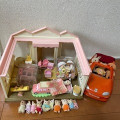 シルバニアファミリー　こだわりパティシエのケーキ屋さん　車の画像