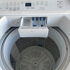 panasonic 8kg  洗濯機 2020年製.動作確認済みの画像