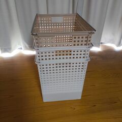 収納かご、バスケットの画像