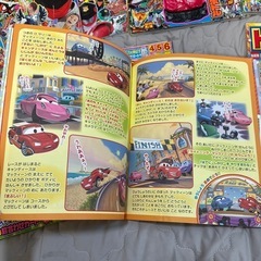 テレビマガジン　てれびくん　最強のりもの　仮面ライダー　カーズ　ぬりえ　25点セットの画像