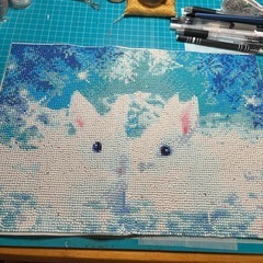ダイヤモンドアート 30✕40の画像
