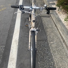 ギア付きオートライト  クロスバイク
自転車の画像