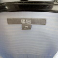 大きいサイズ②　ユニクロ　ボタンダウンシャツ3XLの画像