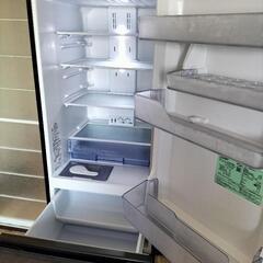 【直接引取 限定】三菱 冷蔵庫 木目調デザイン（希少カラー）美品の画像