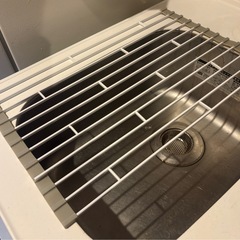 山崎実業(Yamazaki) 折り畳み 水切りラック S ホワイトの画像