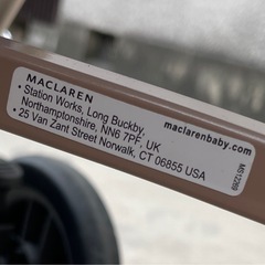 程度良好♪マクラーレン/ McLaren ベビーカー バギー 本体のみの画像
