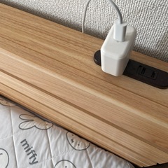 　【値下げ交渉可】木製ベッドフレームの画像