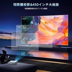 【2025革新電動フォーカス＆30000LM高輝度】プロジェクター 4k対応の画像