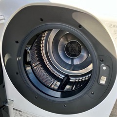 最安値💎2021年購入SHARPドラム式洗濯機　洗剤自動モデルES-W113 配達無料の画像