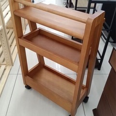 木製オープンラックの画像
