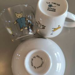 子供用の食器3点　中古品の画像