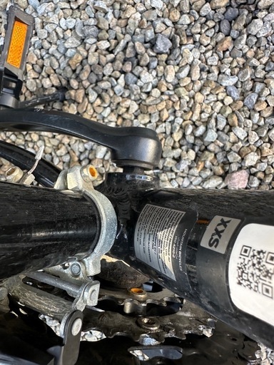 マウンテンバイク26インチ　タイヤスリックタイヤ交換済み
