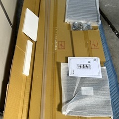107a　 【未使用品・開封品】不二貿易 コレクションケース フィギュアケース 4段 幅42.5×奥行36.5×高さ162cm 強化ガラス 全面ガラス クリア 98880 y082201aの画像