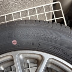 155/65r13good yaerタイヤとホイールセット22週2023年の画像