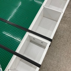 展示品　ブロック遊びテーブル&チェアーの画像