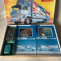 バンダイ ビッグトラック 1/20 ディスプレイモデル トラック野郎 シリーズ No.18 熱風5000キロ プラモデル 未使用未組立  の画像
