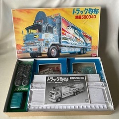 バンダイ ビッグトラック 1/20 ディスプレイモデル トラック野郎 シリーズ No.18 熱風5000キロ プラモデル 未使用未組立  の画像