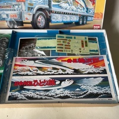 バンダイ ビッグトラック 1/20 ディスプレイモデル トラック野郎 シリーズ No.18 熱風5000キロ プラモデル 未使用未組立  の画像