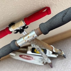 キックボード★２台★まとめてのお値段です．一台は光ります！
の画像