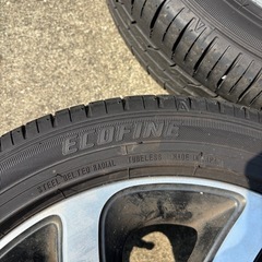 夏タイヤ　165/55R14 72V  ホイールタイヤ4本セットの画像