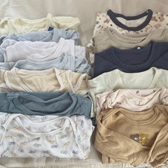 80サイズ　洋服　肌着　ボディースーツ　パジャマ　まとめ売り　　　の画像
