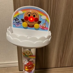 【お譲り先決まりました】アガツマ それいけ！アンパンマン アンパンマン コロコロおしゃべり玉入れ　知育玩具の画像