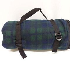 【恵庭】☆中古品☆インナーシュラフ チェック フリース素材 ２点 大人用 PayPay支払いOK！の画像