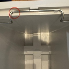 【無地良品】ペダル式ダストボックス　ゴミ箱　両開きフタ付き　45Lの画像
