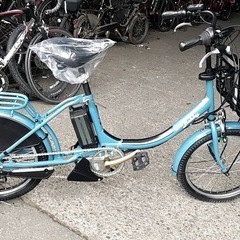 試乗🉑新車仕上げ⭐️中古子供乗せ電動自転車 ヤマハPASバビー ブリヂストンビッケ2の画像