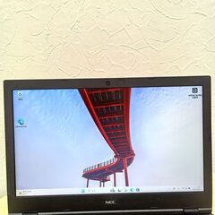 【ネット決済・配送可】NEC VX-9 ノートPC i5 10世代 16GB SSD M.2 512GB 15.6 380の画像