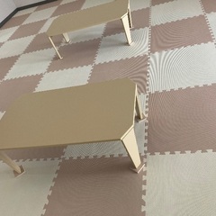 折りたたみローテーブルの画像