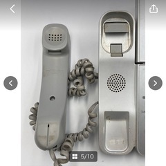 Panasonic　パナソニック　VE-GP54-S　コードレス　電話機　中古　現状品　稼働品　シルバー　※裏面落書き有　＊B664＊の画像