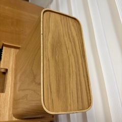 無印良品木製ゴミ箱の画像