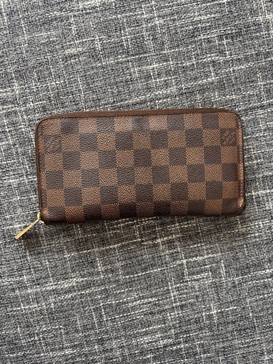 【美品】LouisVuitton ダミエ ジッピーウォレット長財布　正規品　付属品