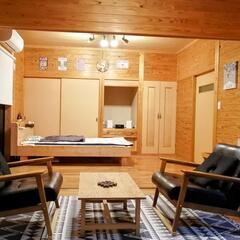 お家キャンプ体験　山小屋の画像