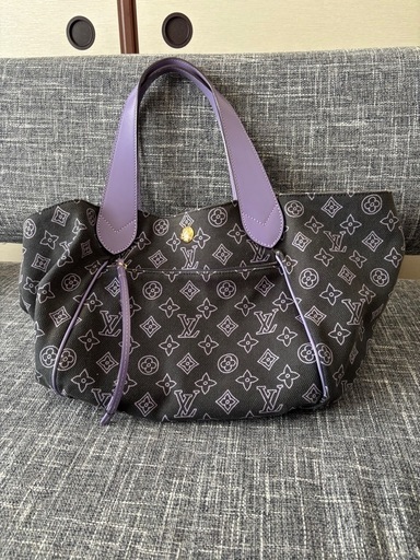 ルイヴィトン モノグラムミニラン カバ ブラック×パープル ポーチ付 即購入OK