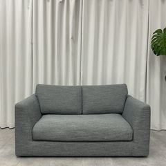 KH-51【新入荷　リサイクル品】NポケットA3 ２シーターソファ　グレーの画像