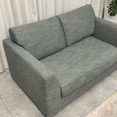 KH-51【新入荷　リサイクル品】NポケットA3 ２シーターソファ　グレーの画像