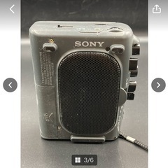 SONY　ソニー　TCM-48　カセットコーダー　通電動作未確認　中古　現状品　シルバー　本体のみ　昭和レトロ　カセットテープ　＊B838-1＊の画像