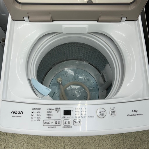 リユースのサカイ東金店 AQUA 洗濯機 22年製 5kg TJ14074