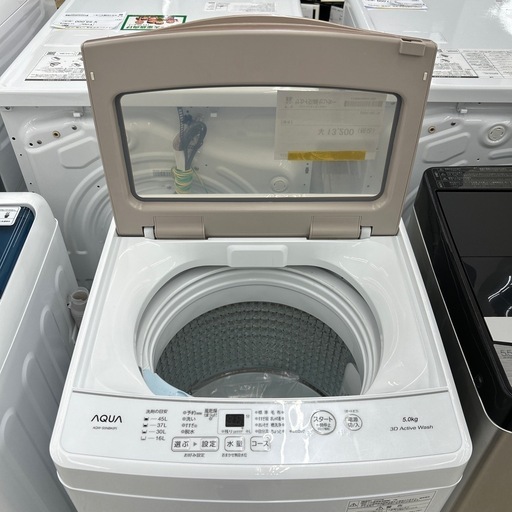 リユースのサカイ東金店 AQUA 洗濯機 22年製 5kg TJ14074