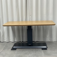KH-52【新入荷　リサイクル品】ニトリ　LC-００４　120LBR 昇降テーブル　ナチュラルの画像