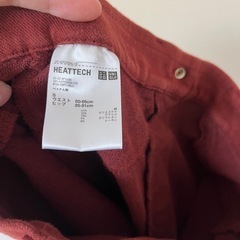 茶色　スキニーパンツ ユニクロ　UNIQLO ヒートテックの画像